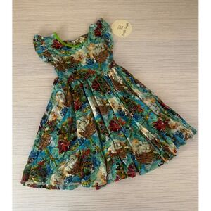 Bamboo Necessities Peter Pan Neverland Bamboo Viscose Dress Girls 3/4 NEW